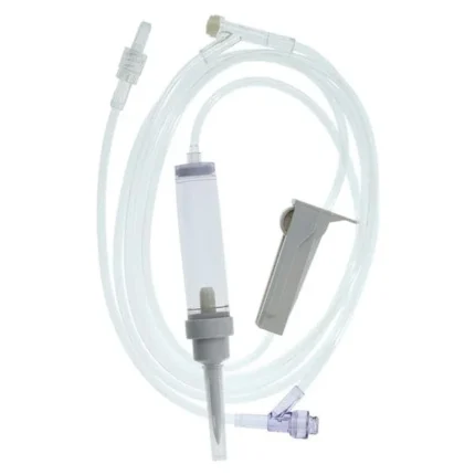 IV Administration Set Needleless 1 Split Septum/1 Y-Injection Site 83" 15Drp Ea, 50 EA/CA