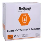 ClearSafe IV Catheter Safety 14 Gauge 1-1/4" 50/Bx, 4 BX/CA