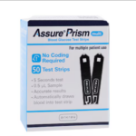 Prism Blood Glucose Test Strip CLIA Waived 50/Bt