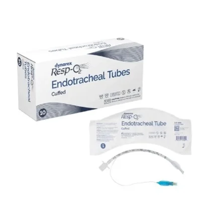 4.0mm Resp-O2 Endotracheal Tube Plastic Cuffed Ea