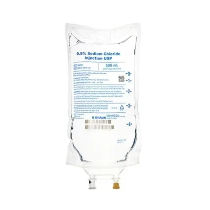 0.9% IV Solution Solution Sodium Chloride 500mL Bag