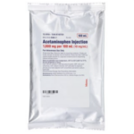 Acetaminophen Injection 10mg/mL Bag 100mL 10/Package