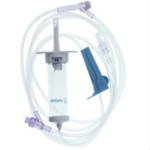 AMSafe- IV Adm. set, 10/15/60 Drop, Non-vented, (1) Pre-Pierced Y-site, (1) Sure-Lock Needle Free Y-site, Pre Attached Extension Set, 98 in (1)