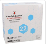 BC Catheter  Anti-Stick 22 Gauge 1" 50/Bx