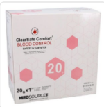 BC Catheter Anti-Stick 20 Gauge 1" 50/Bx