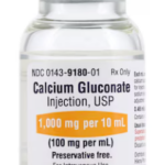 Calcium Gluconate Injection 100mg/mL SDV Each