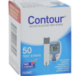 Contour Blood Glucose Test Strips CLIA Waived 50/Bx