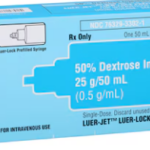 Dextrose 50% Injection 50% Luer-Jet Prefilled Syringe 50mL 10/Package