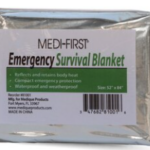 Emergency Blanket Silver Foil 52x84"