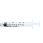 Hypodermic syringe 3cc conventional no dead space