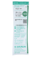 Introcan Safety IV Catheter Safety 18 Gauge 1-1/4" Green 50/Bx, 4 BX/CA 5078569 - Image 2