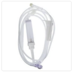 IV Administration Set Needleless 1 Split Septum/1 Y-Injection Site 83" 10Drp Ea, 50 EA/CA (1)