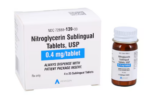 Nitroglycerin Sublingual Tablets 0.4mg Bottle 4x25/Package Each