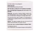 Nitroglycerin Sublingual Tablets 0.4mg Bottle 4x25/Package Each - Image 3
