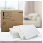 Pillowcase 21 in x 30 in Tissue / Poly White Disposable 100/Ca