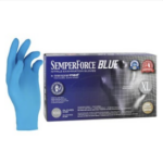 SemperForce Nitrile Exam Glove X-Large Blue Non-Sterile (1) (Copy) (Copy)