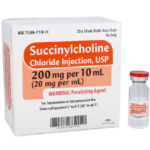 Succinylcholine Chloride Injection 20mg/mL MDV 10mL 25/Package