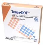 Tempa DOT Disposable Oral Thermometer, 100/Box