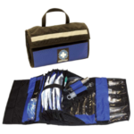 Tube-Pro Deluxe Intubation Kit Black/Blue Velcro Closure Top Handle